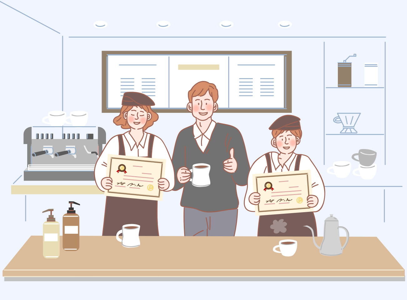 시나브로 경남 발달장애인 바리스타 대회